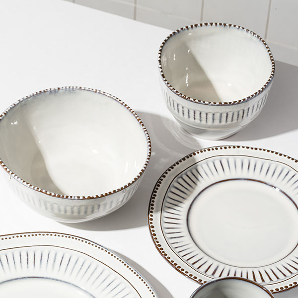 Салатник «Стили»;фарфор;0,84л;D=17см;белый