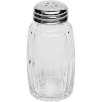 Перечница;стекло,сталь нерж.;60мл;D=35,H=80мм;прозр.,металлич.