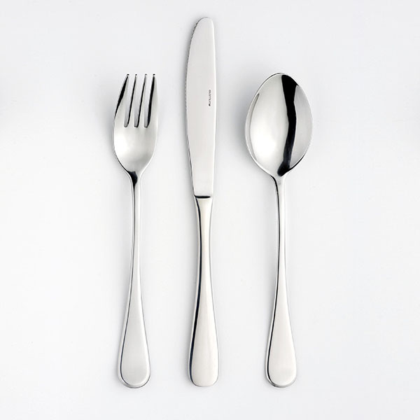 Ложка столовая «Ауде»;сталь нерж.;,L=200/66,B=2мм;металлич.