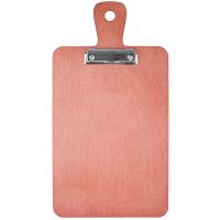 Планшет д/меню с зажимом;фанера,лак;,L=41,6,B=22см;красный