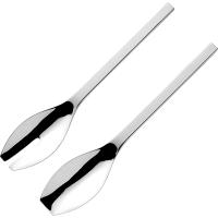 Набор столовых приборов «Алайниа» ложка+вилка для салата;сталь нерж.;,L=290/115,B=4мм;металлич.