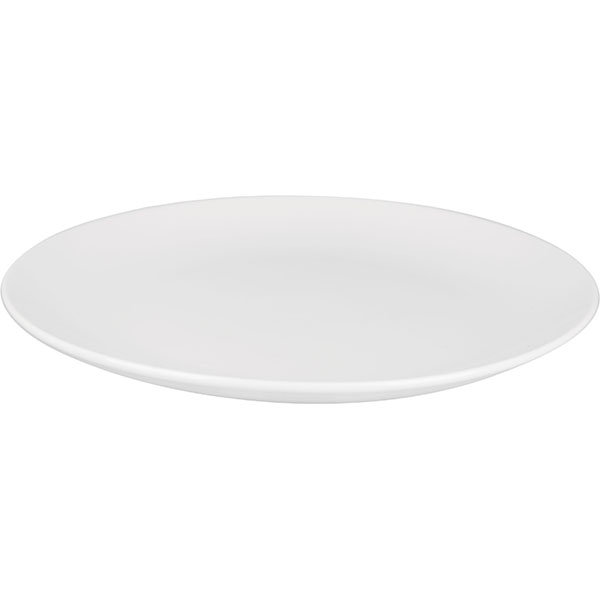 Тарелка «Коллаж» без борта;фарфор;D=200,H=22мм;белый