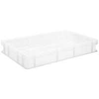 Контейнер для продуктов;пластик;21л;,H=10,L=60,B=40см;белый