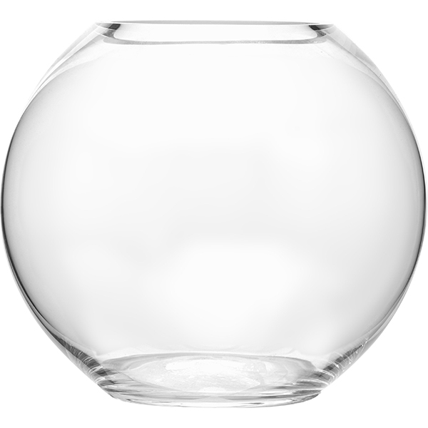 Ваза-шар;стекло;3л;D=180/85,H=170мм;прозр.