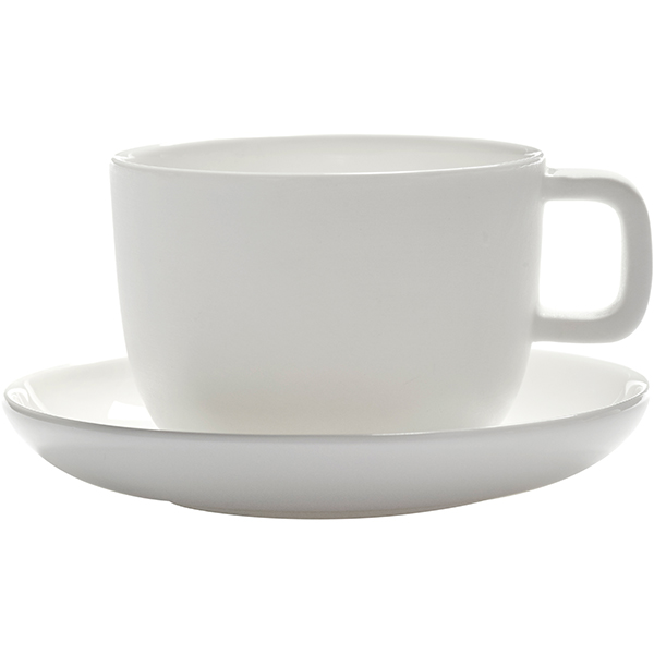 Блюдце «Бэйс»;фарфор;D=90,H=15мм;белый