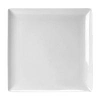 Блюдо для комплимента «Тэйст Вайт» квадратное;фарфор;,L=10,B=10см;белый