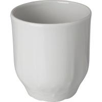 Стакан для горячих напитков;фарфор;220мл;D=76,H=81мм;белый