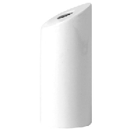 Ваза для цветов «Монако Вайт»;фарфор;D=49,H=115мм;белый