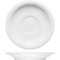 Блюдце «Штутгарт»;фарфор;D=115,H=16мм;белый