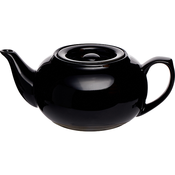 Чайник заварочный «Кунстверк»;фарфор;0,7л;D=9,H=8,L=20см;черный Чайник заварочный «Кунстверк»;фарфор;0,7л;D=9,H=8,L=20см;черный