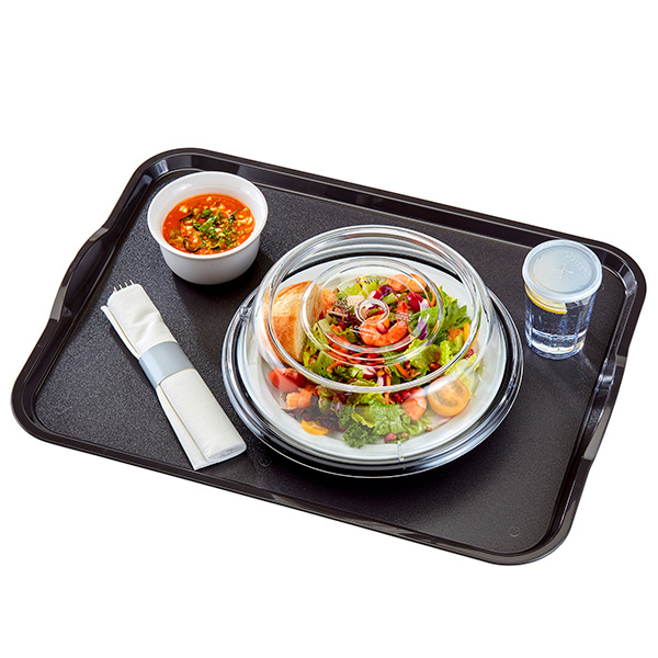 Крышка для блюда;поликарбонат;D=241,H=70мм;прозр.