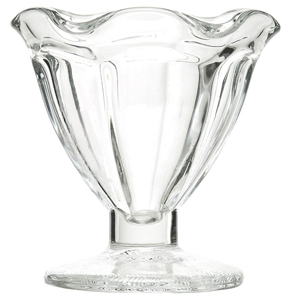 Креманка «Тулип сандэй»;стекло;133мл;D=95/75,H=100мм;прозр.