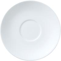 Блюдце «Классик Вайт»;кост.фарф.;D=16см;белый
