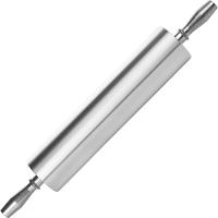 Скалка с вращающимися ручками;алюмин.;D=9,L=38см