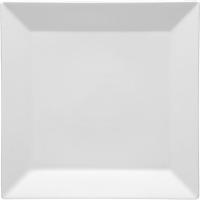 Тарелка «Классик» квадратная;фарфор;,H=2,L=27,B=27см;белый