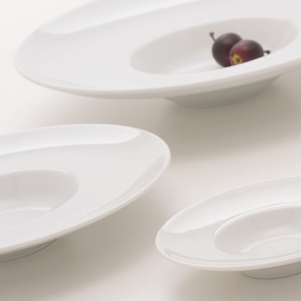 Тарелка для пасты «Солэр»;фарфор;100мл;D=22,H=3см