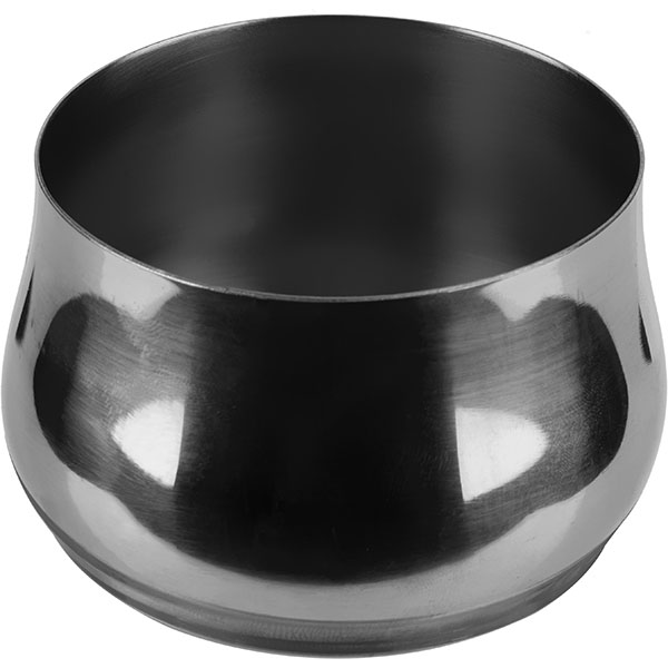 Сахарница;сталь нерж.;350мл;D=85,H=90мм;металлич.