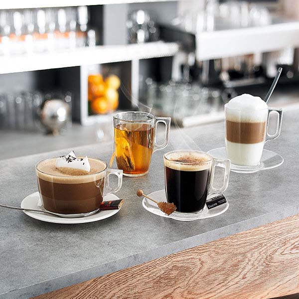 Кружка «Волюто»;стекло;250мл;D=104,H=91мм;прозр.