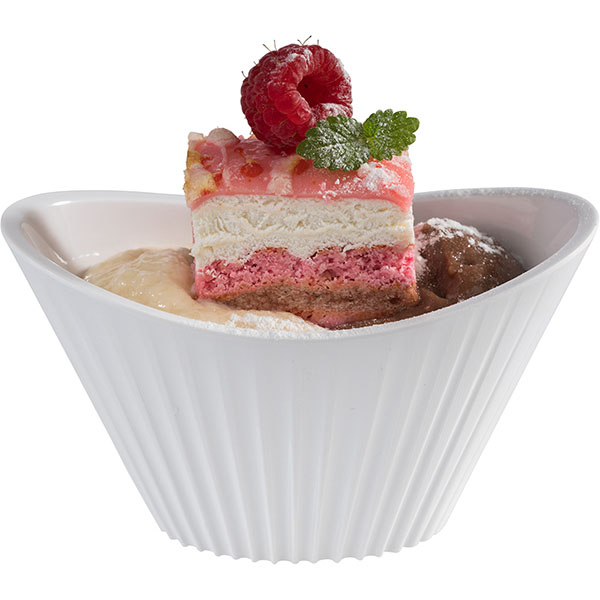 Соусник «Мини»;пластик;70мл;,H=55,L=95,B=55мм;белый