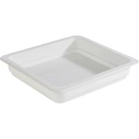 Гастроемкость GN 2/3;фарфор;4,6л;,H=6,L=354,B=325мм;белый