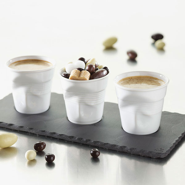 Блюдо для подачи «Базальт»;керамика;D=40,L=250,B=117мм;черный,матовый