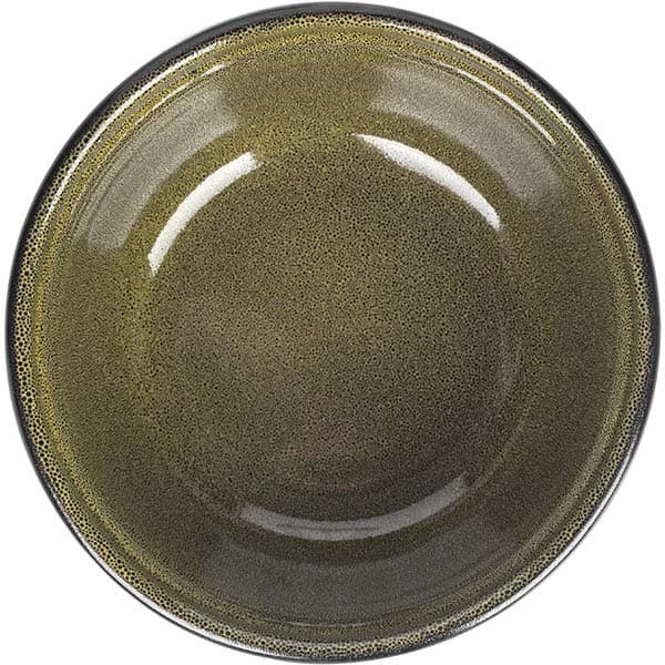 Салатник «Млечный путь салатовый»;фарфор;300мл;D=13см;салатов.,черный