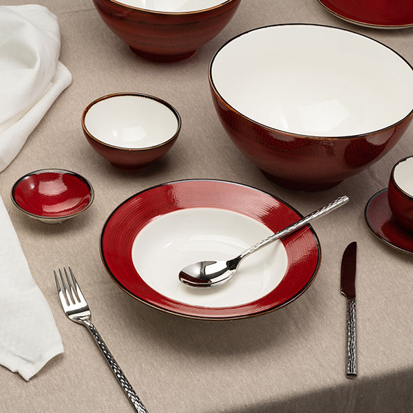 Ложка столовая «Лозанна»;сталь нерж.;,L=20,6см;металлич.