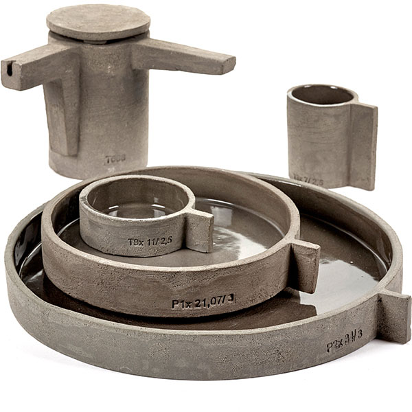 Чайник заварочный №4; ручка=10см;бетон;0,65л;D=10,H=15см;серый Чайник заварочный №4; ручка=10см;бетон;0,65л;D=10,H=15см;серый