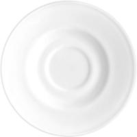 Блюдце «Кейрвейр»;стекло;D=160,H=18мм;белый