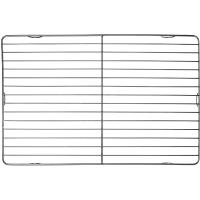 Решетка для гриля на ножках;сталь нерж.;,H=25,L=600,B=400мм;металлич.