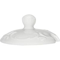 Крышка д/сахарницы;фарфор;белый