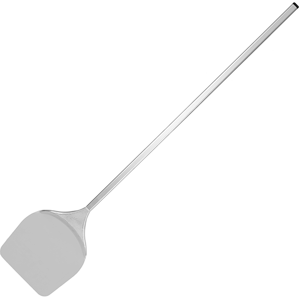 Лопата для пиццы 33*33см;алюмин.;,L=1,7 м;металлич.,металлич.
