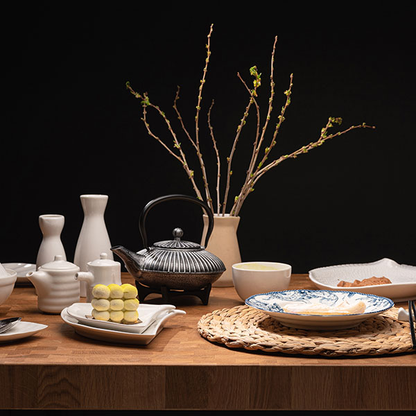 Блюдо «Кунстверк» веер;фарфор;,H=15,L=200,B=130мм;белый