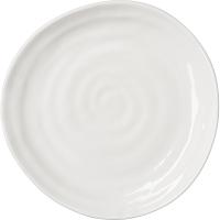 Тарелка «Милк»;фарфор;D=20см;белый