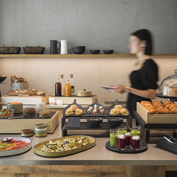 Тарелка «Уайли»;керамика;D=285,H=18мм;черный,матовый