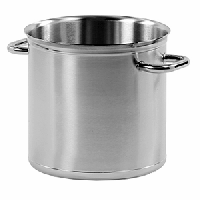 Кастрюля;сталь нерж.;50л;D=40,H=27см;металлич.