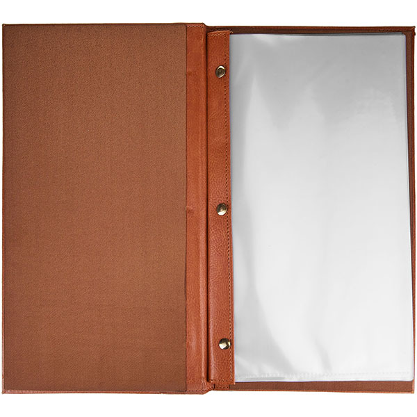 Папка-карта вин на вт.;коричнев.