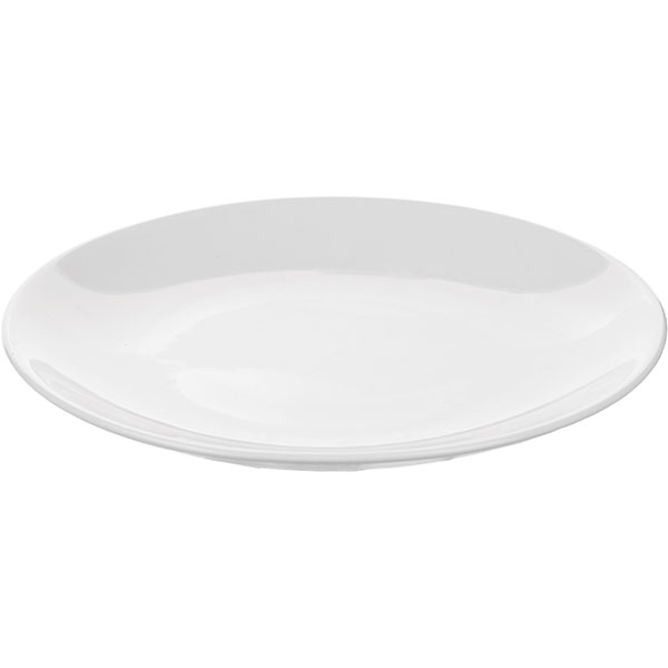 Тарелка «Универсал» мелкая;фарфор;D=24,H=3см;белый