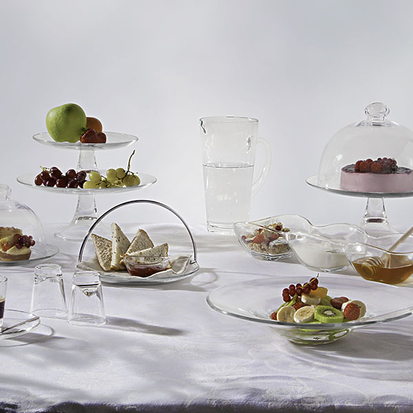 Менажница прямоуг.3отд. «Банкет»;стекло;,H=7,L=39,B=13см;прозр.