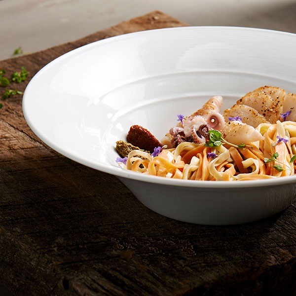 Тарелка глубокая «Аура»;фарфор;D=30,H=5см