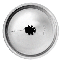 Насадка кондитерская «Звезда»;сталь нерж.;D=22/10,H=30мм;металлич.