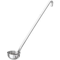 Половник;сталь нерж.;70мл;D=65,L=300мм;металлич.