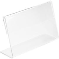 Ценникодержатель;пластик;,H=55,L=90,B=25мм;прозр.