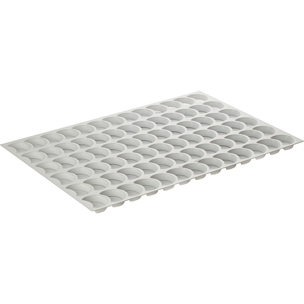 Форма кондитерская «Месяц»[78шт];абс-пластик;,H=2,L=575,B=390мм