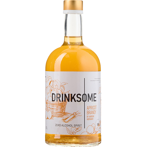 Напиток безалкогольный «Абрикосовый Бренди» Drinksome;стекло;0,7л;D=85,H=240мм