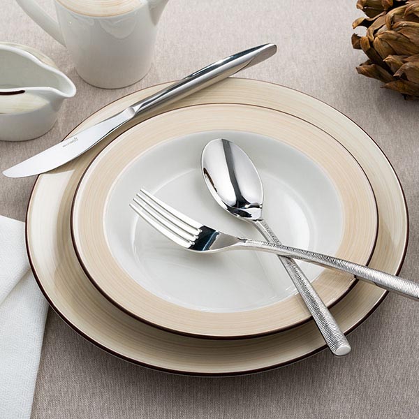 Ложка столовая «Эрмитаж»;сталь нерж.;,L=21,5см;металлич.