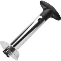 Слайсер для ананаса;сталь,полипроп.;D=83,H=230,B=110мм;металлич.,черный