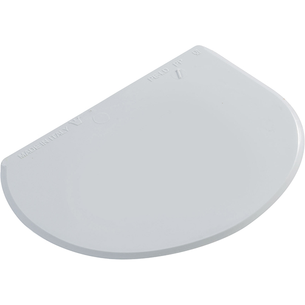 Шпатель твердый;пластик;,L=15,B=11см;белый