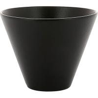 Салатник «Экинокс»;фарфор;250мл;D=105,H=80мм;черный