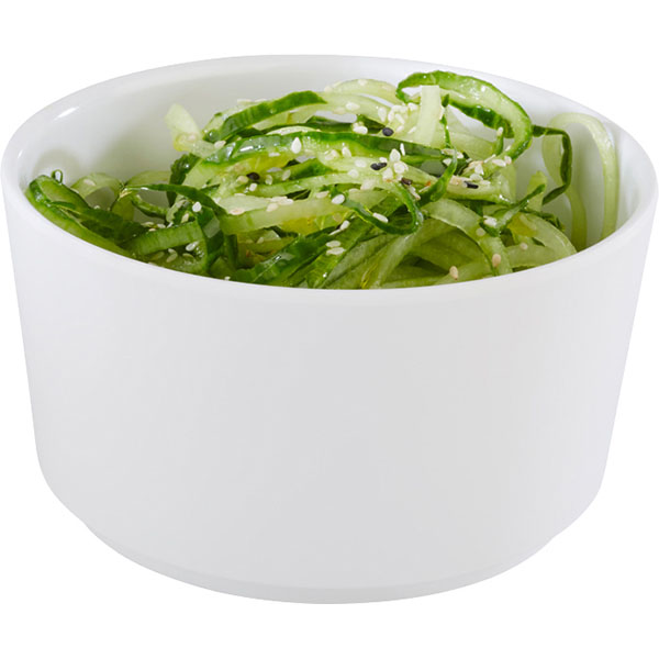 Салатник;пластик;0,6л;D=13,H=7см;белый